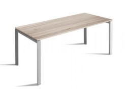 Givas WORKING DESK - Birou cu management cabluri si structura triunghiulara