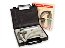Set Laringoscop Adult GIMA MaxLite FO 4 Lame Macintosh 2.5V