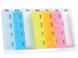Organizator Medicamente GIMA 7x4 Compartimente
