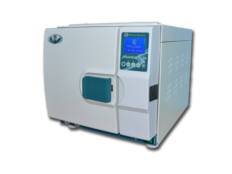 Autoclav medical clasa B (Versiunea echipată cu port USB) Phoenix Blu USB 12 litri