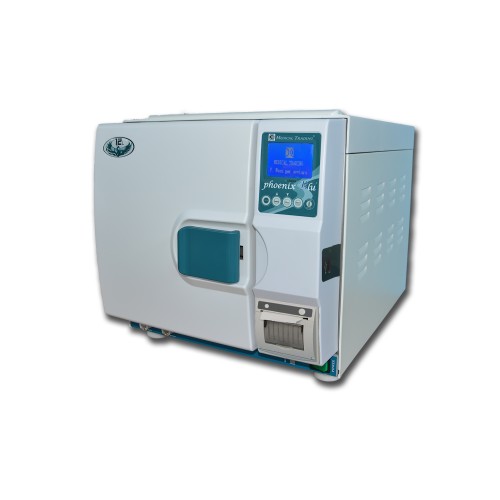 Autoclav medical clasa B Phoenix Blu PRINTER 12 – echipată cu port USB și imprimantă termică integrată