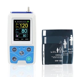 ABPM50 – Holter Tensiune Arterială 24H cu 3 Manșete si software (Copil, Adult, Adult Mare)
