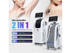 Sistem Multifuncțional de Frumusețe 2 în 1 – Diode Laser IPL & ND YAG