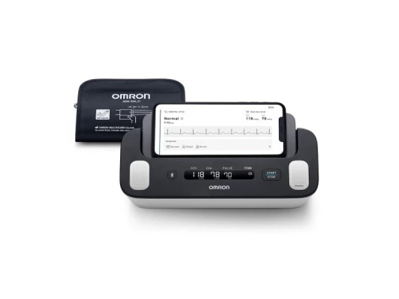 OMRON Complete – Tensiometru de braț cu funcție EKG integrată