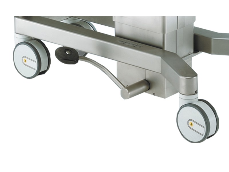 AGA-JUS2000 – Masa de operatie mobila cu reglare hidraulica pe inaltime