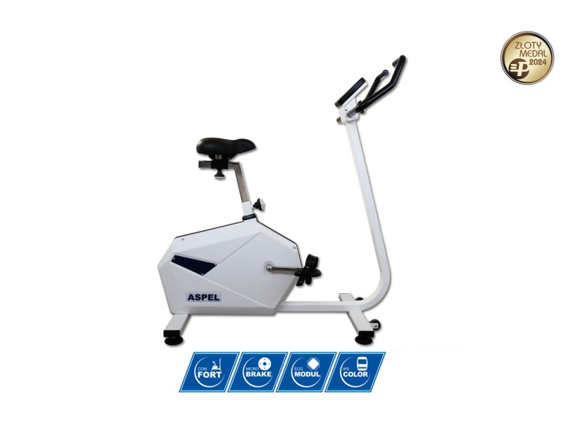 ASPEL CRG-601 v.601 – Cicloergometru performant cu ecran color special conceput pentru testarea la efort și reabilitarea cardiacă.
