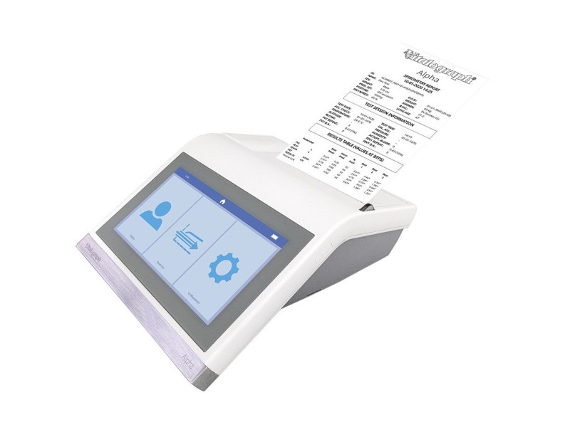 Vitalograph ALPHA Connect – Spirometru profesional cu imprimantă termică și tehnologie V-Core