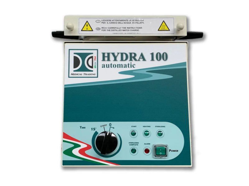 Autoclav Medical Hydra 100 – sterilizator cu abur (clasa N de 9 litri versiune verticală)