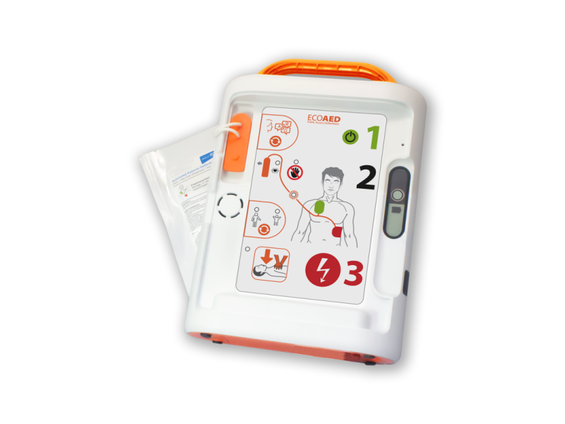 Defibrilator AED semi-automat pentru adulți și copii ECO-AED