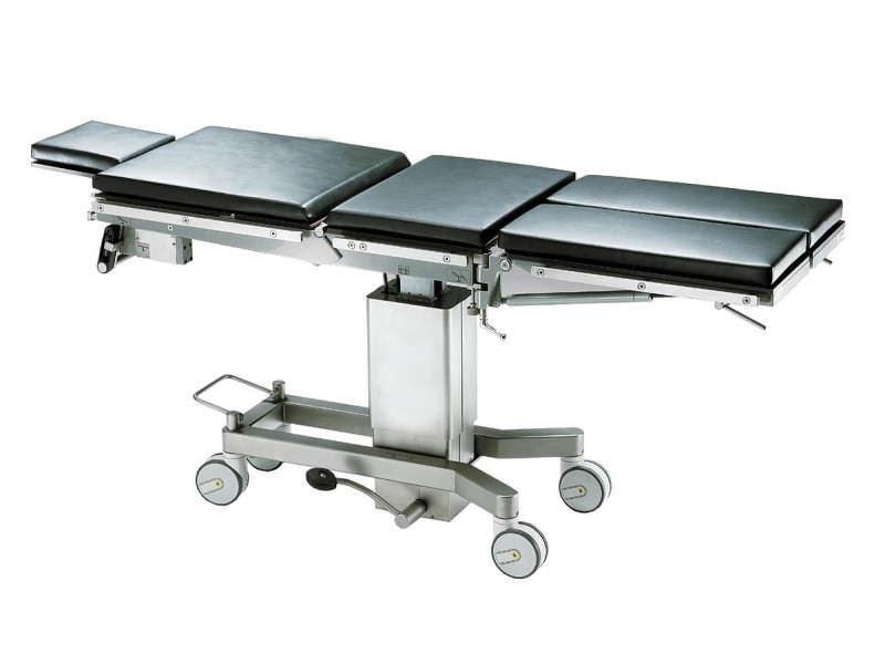 AGA-JUS2000 – Masa de operatie mobila cu reglare hidraulica pe inaltime