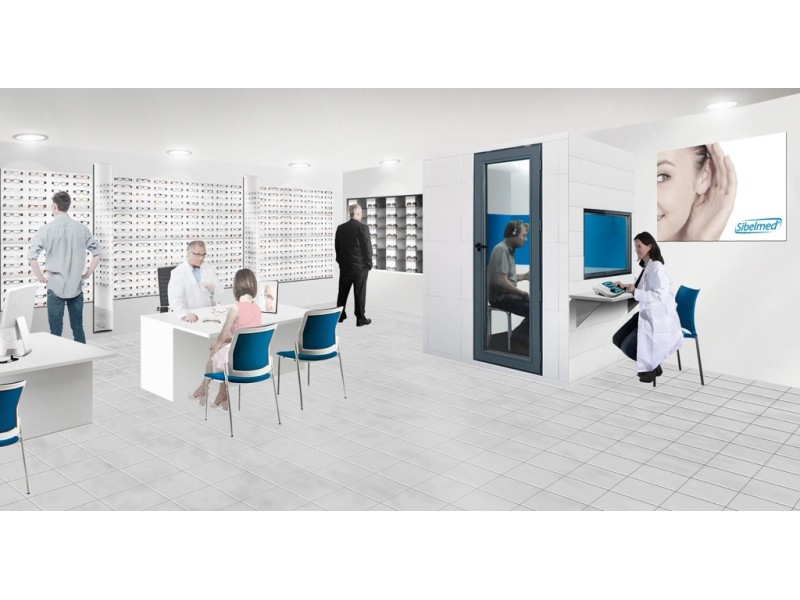 Cabina audiometrica Sibelmed S-Premium | Cabină antifonică Sibelmed