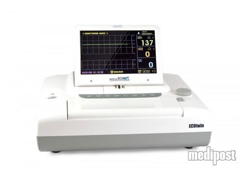 Monitor fetal LCD cu USB ECOtwin LCD