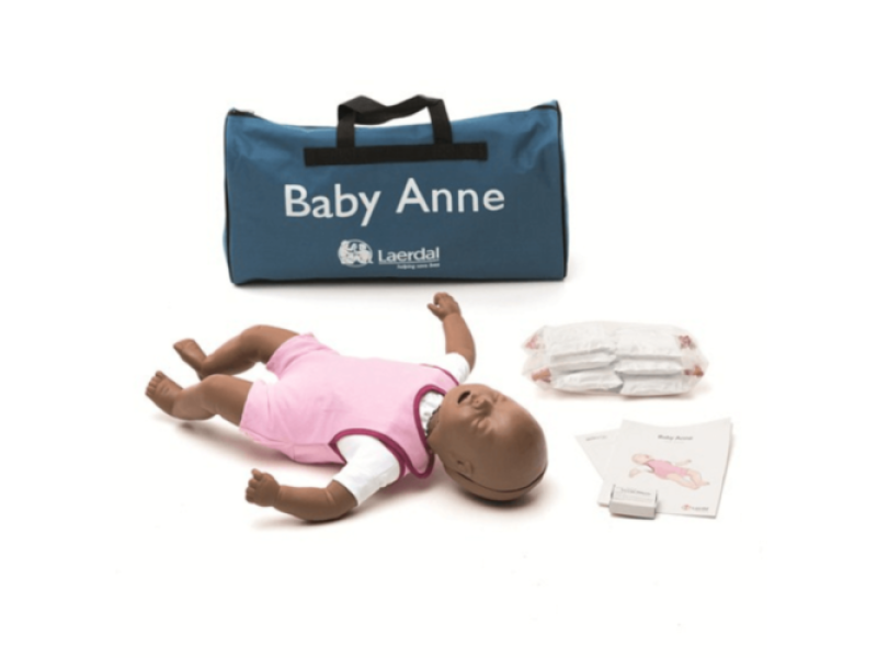 Manechin CPR bebeluș Laerdal Anne cu dark skin