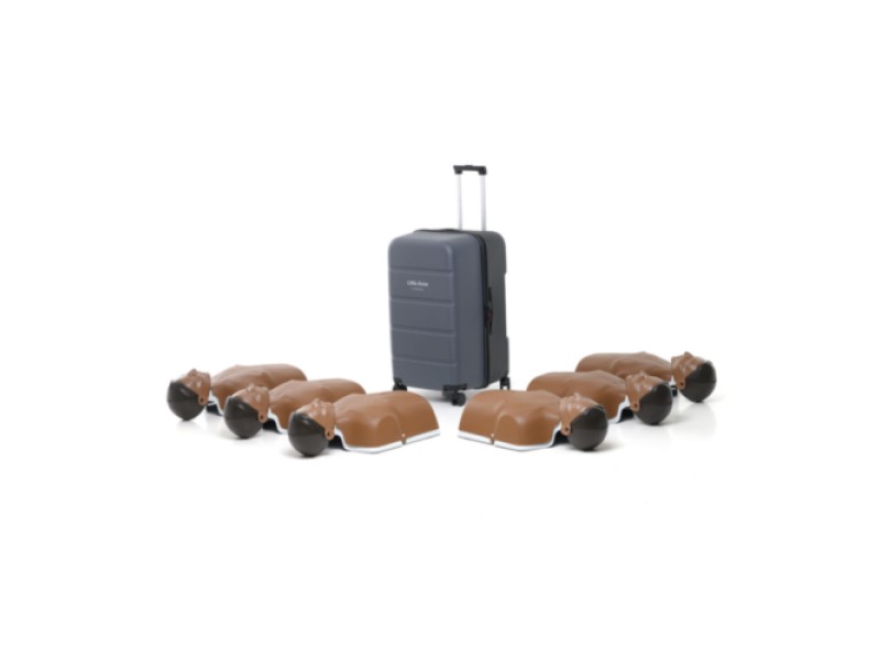 Manechin CPR Laerdal Little Anne Stackable Manikins 6pcs. (Dark)