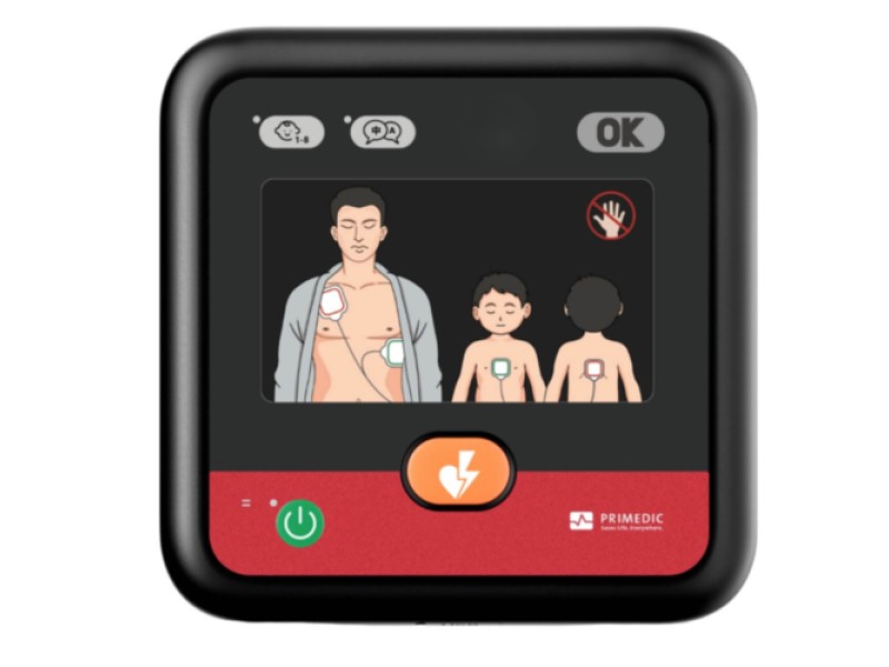 Defibrilator semi-automat Primedic Heartsave myPAD cu display