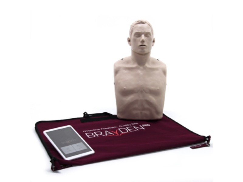 Manechin CPR Brayden PRO cu Bluetooth App Support and WHITE LED lighting