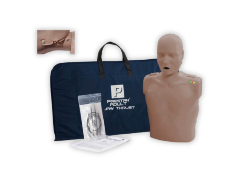 Manechin CPR adult Prestan Jaw-Thrust CPR (Dark Skin)