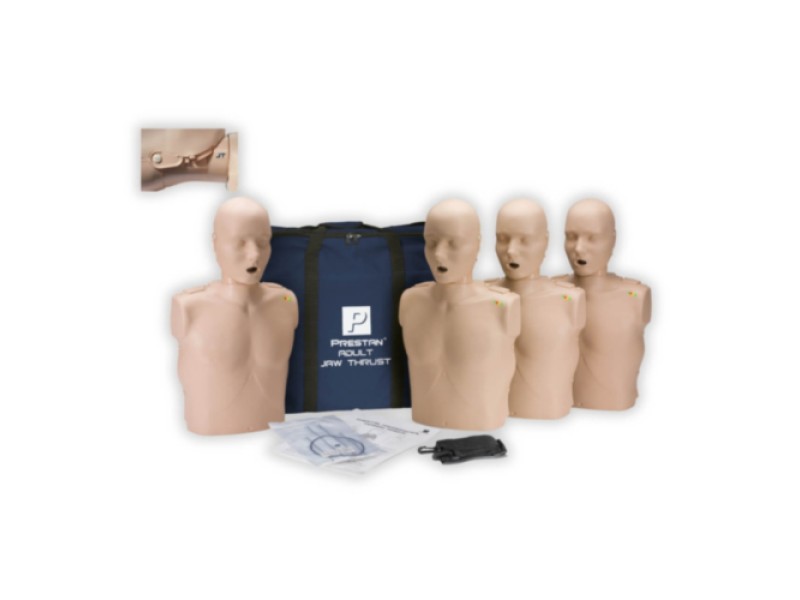 Manechin CPR Prestan Jaw-Thrust CPR 4 buc (Light Skin)