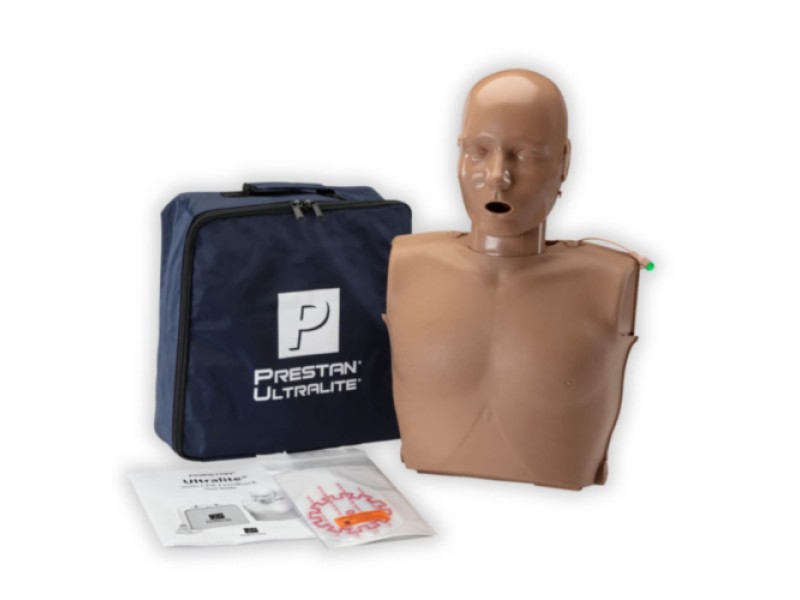 Manechin CPR Prestan Ultralite CPR cu feedback – Dark skin