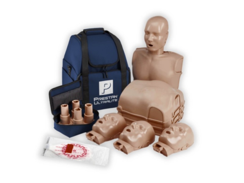 Manechin CPR Prestan Ultralite 4 buc cu feedback (Dark Skin)