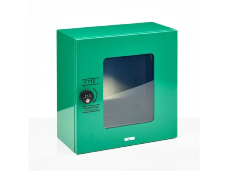 Cabinet SmartCase SC1220 Indoor defibrilator cu Lock (Green)