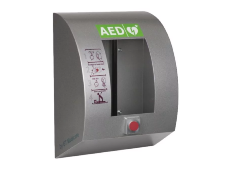 Cabinet SixCase SC1310 Indoor defibrilator cu Push Button (Grey)