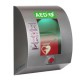 Cabinet exterior SixCase SC1430 RSS defibrilator cu Push Button (Grey)