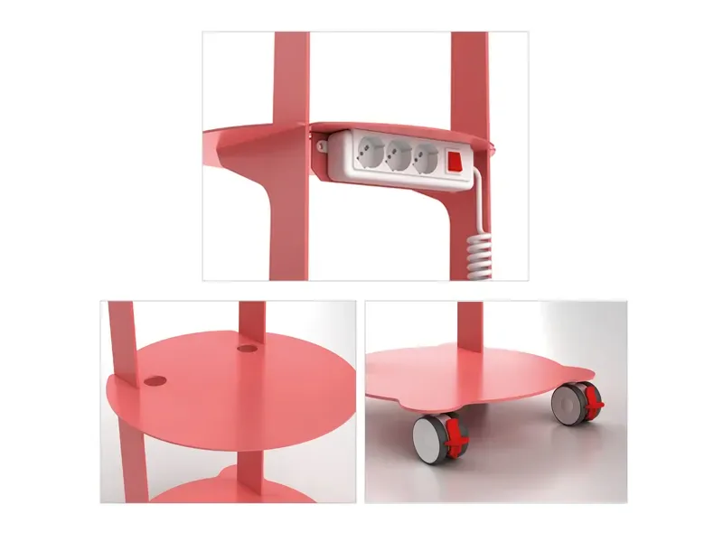 Cosmo Etajera Cu 3 Rafturi Si 3 Prize