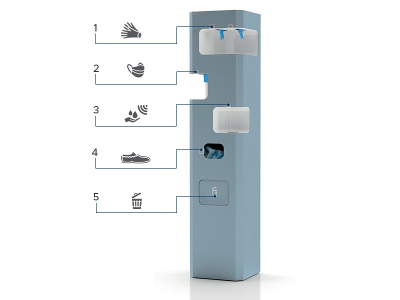 Sanistation Dulap Dispenser