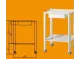Etajera Metalica Trolley Cu Sertar C2R