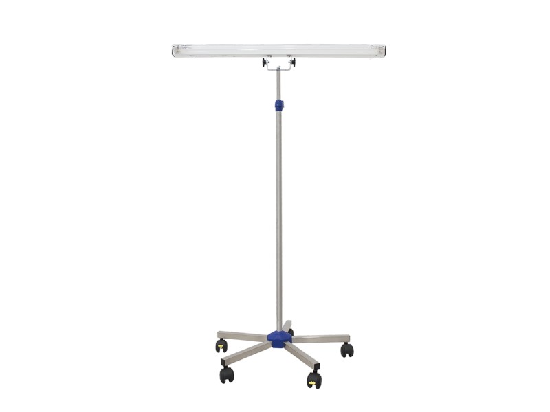 Lampa Bactericida LBA-E 15W-S Cu Montare Pe Stativ Mobil Cromat
