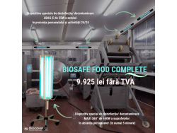 Dispozitiv UV-C LBA 8W montare pe perete