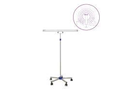 Dispozitiv UV-C LBA-ER 2X15W cu reflector pe perete