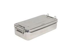 Cutie instrumentar inox 25x12.5x4.6cm ITMC25