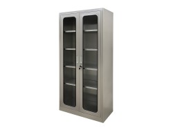 Dulap instrumentar din inox cu 2 uși C2G