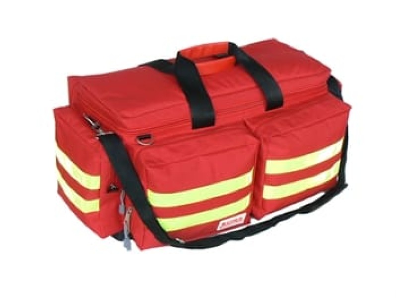 Geantă medic roșie mare