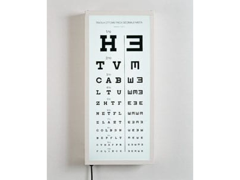 Optotip Fazzini decimal combinat