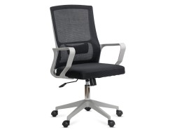 Scaun de birou din mesh negru