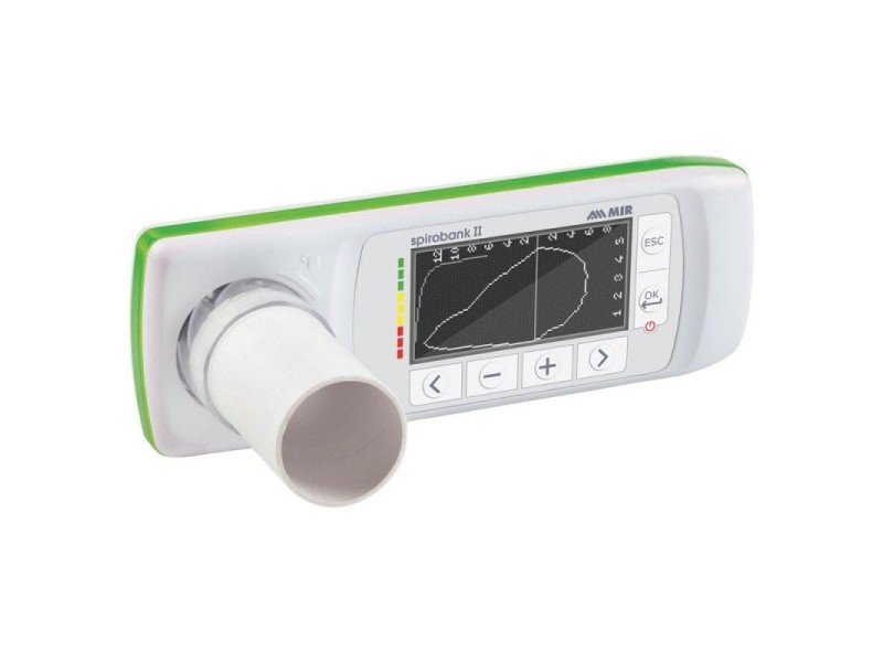 Spirometru Spirobank II Basic cu turbină reutilizabilă