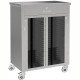 Troliu fișe pacienți inox PSKH013