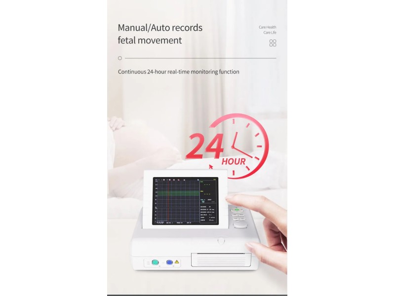 Monitor Fetal CMS800G – Monitorizare 24/7 a Ritmului Cardiac Fetal și a Mișcărilor Fetale