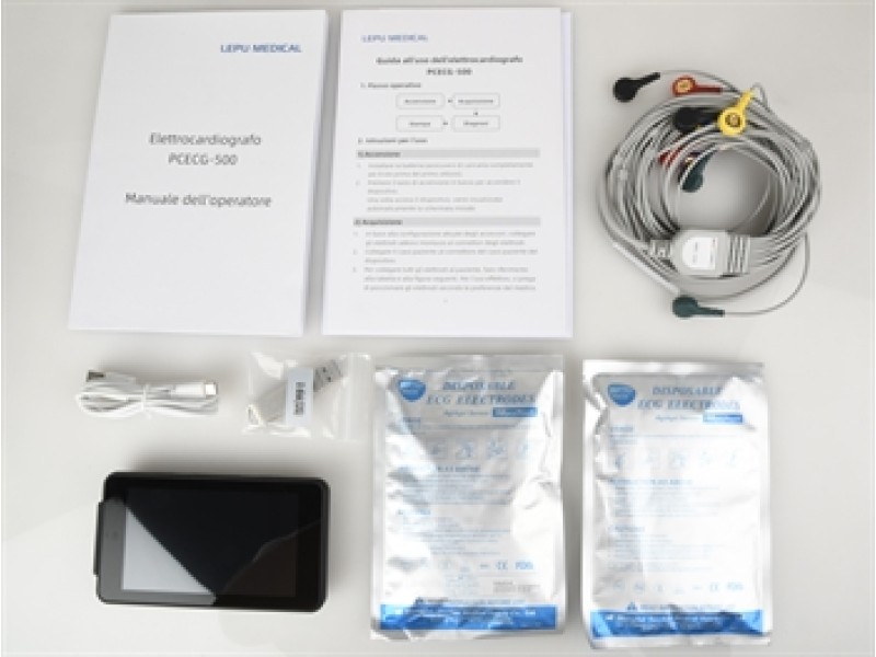📢 LEPU PCECG-500 ECG portabil📢