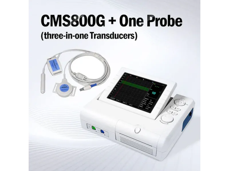 Monitor Fetal CMS800G – Monitorizare 24/7 a Ritmului Cardiac Fetal și a Mișcărilor Fetale