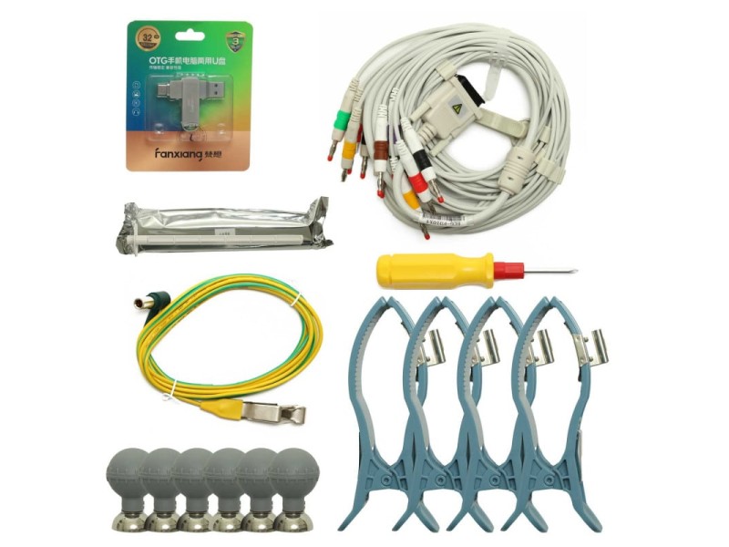 📢 NEO ECG S120 - Tabletă ECG cu Conector Banana Plug 📢